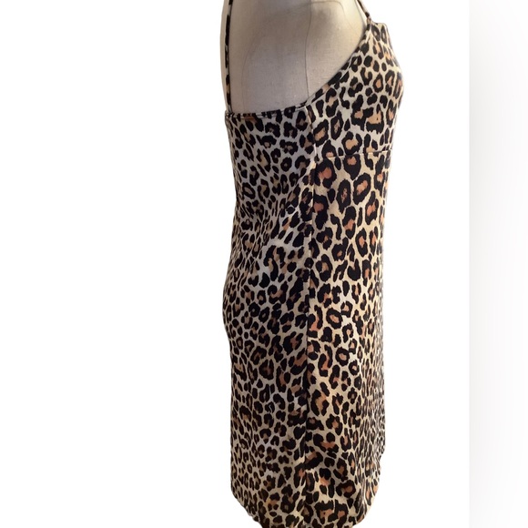 ZARA‎ TRAFALUC  LEOPARD SQUARE NECK STRAPPY MINI DRESS SIZE MEDIUM - Picture 7 of 12